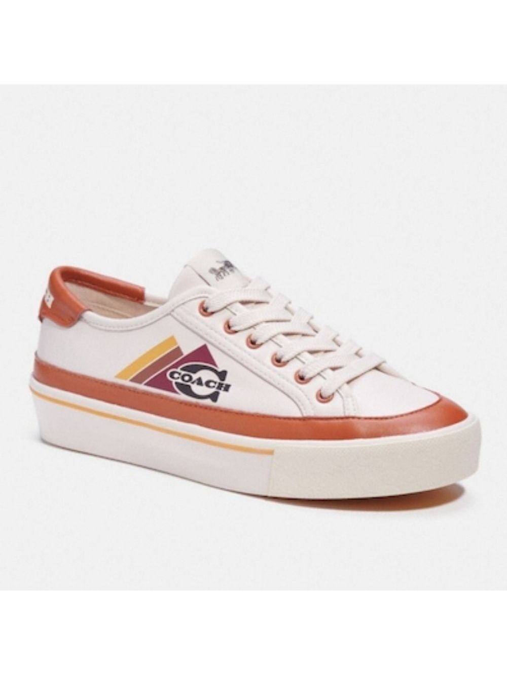 Coach CitySole Platform Sneakers with Ski Size 10